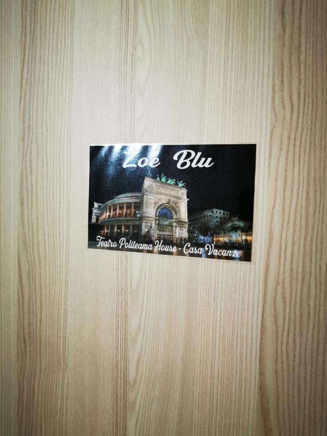 Paleemo Centro Zoe Blu Bed and Breakfast Palermo Eksteriør billede