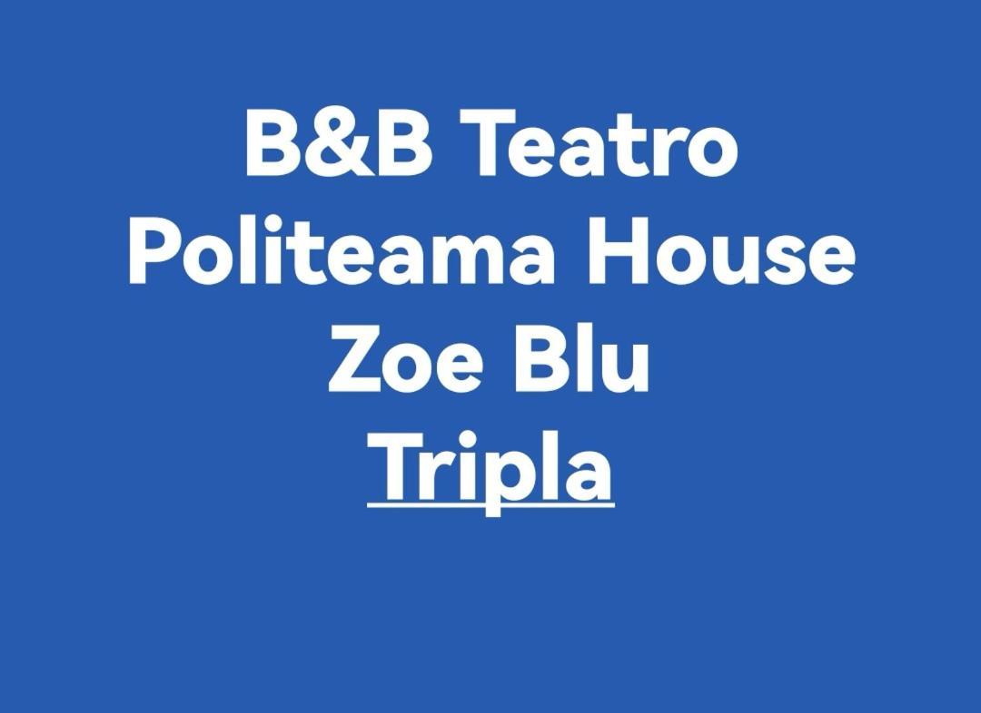 Paleemo Centro Zoe Blu Bed and Breakfast Palermo Eksteriør billede